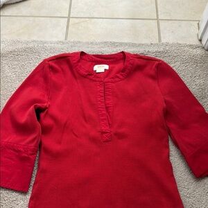 Maeve Red Women's Top